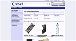 Desktop Screenshot of cassus.sk